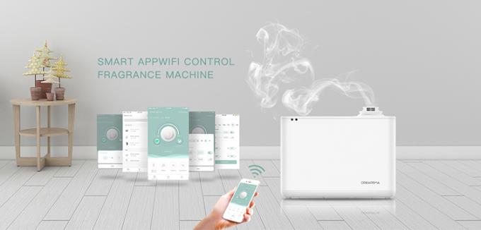 White Plastic Aroma Essence Portable Oil Diffuser Hvac System For Hotel Lobby