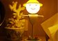 LED Scarecrow Rotatable Rechargeable Night Lamp Bluetooth Speaker BAS