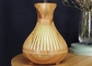 400ml Essential Oil Aroma Humidifier Vase Mini Hollow Wood Grain Aroma Diffuser