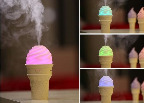 90ml 35ML/H Ice Cream Humidifier , Mini Usb Ultrasonic Diffuser