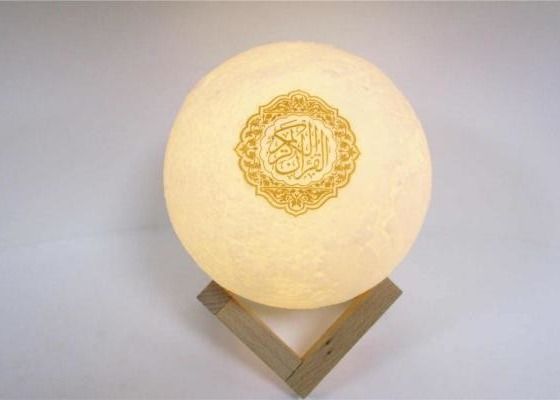 App Control Quran Speaker Touch Moon Lamp With 700mAh  Battery