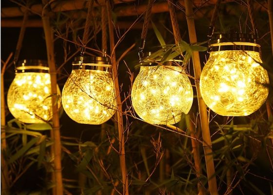 2V Solar Ball Glass Garden Tree Decorative Night Lights IP65 Waterproof