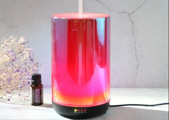 250ML Glass Bottle Air Humidifier With 7 Color Led Night Light Ultrasonic Essential Oil Aromatherapy For Bedroom