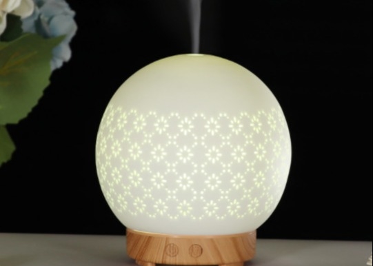 Ceramic Aromatherapy Machine Essential Oil Diffuser Household Air Purification Humidifier