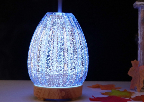Creative 3D Glass Sequins Effect Ultrasonic Air Aroma Diffuser Humidifier