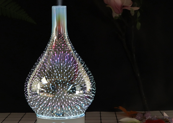 LED Light Aroma Difuser Ceramic Glass Of Aromatherapy Essential Oil Diffuser Ultrasonic Humidifier