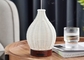 100ml Rattan Ultrasonic Aroma Mist Humidifier Waterless Shut-Off Aromatherapy With 7 Color Light Essential Oil