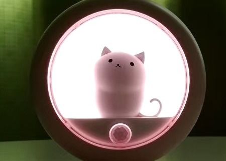 800Mah Adorable Multicolor Changing Integrated Led Rechargeable Silicone Night Light