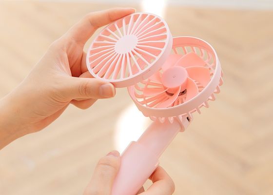 1200mAh ROHS KC Handheld Usb Fan , 7H Office Desk Fan Usb