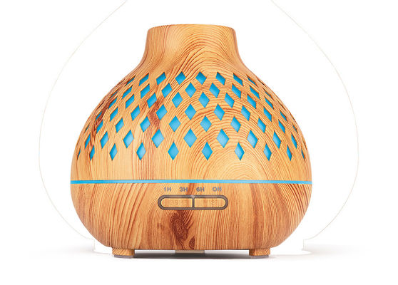 400ml RC Wood Aroma Diffuser Essential Oil Home Office 50ml/h Everlasting Comfort