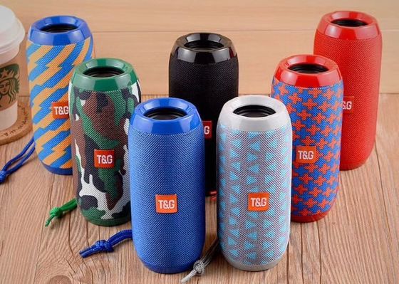 Cylindrical Bass Diaphragms Mini Portable Bluetooth Speaker Waterproof Radio FM WMA