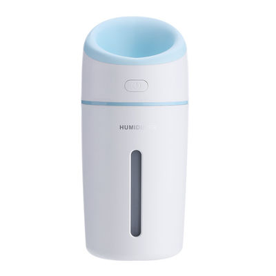 12h Lightweight Led Ultrasonic Humidifier ,  DC5V Usb Car Air Humidifier Portable