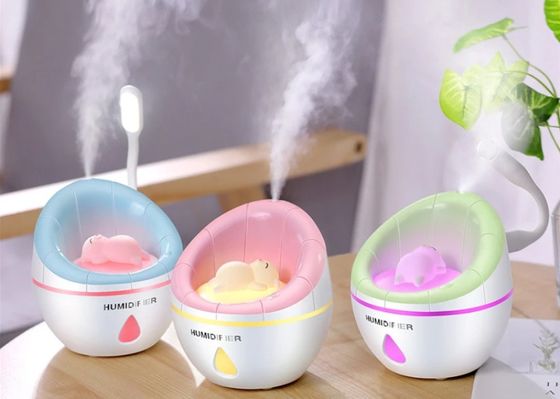 350mL Creative 7 Colors Desktop Mini Cute Sofa Ultrasonic Air Humidifier