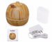 180ML Ceramic Ultrasonic Aroma Humidifier Household LED USB Wood Aromatherapy