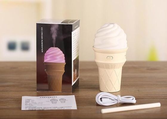 90ml 35ML/H Ice Cream Humidifier , Mini Usb Ultrasonic Diffuser