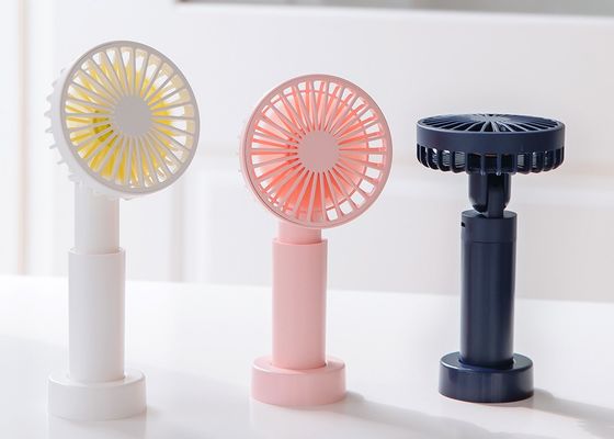 1200mAh ROHS KC Handheld Usb Fan , 7H Office Desk Fan Usb