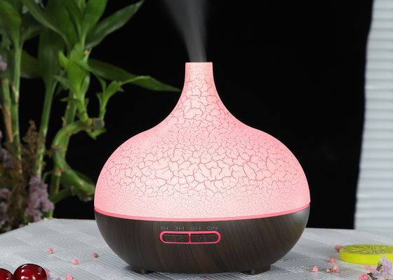 Waterless Ultrasonic Cool Mist Aromatherapy Diffuser 400ml With LED Lights