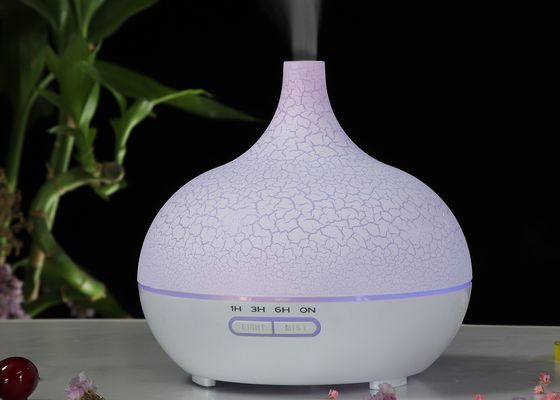 Waterless Ultrasonic Cool Mist Aromatherapy Diffuser 400ml With LED Lights