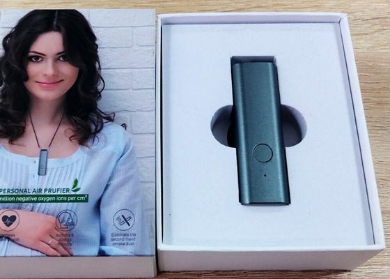 250mAh Hanging Neck Carry PM2.5 Wearable Air Purifier For Formaldehyde