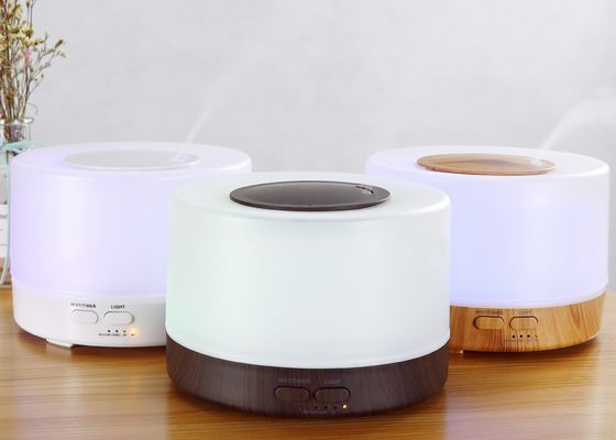 500ml Wood Essential Oil Auto Diffuserr Smart Aroma Diffuser With APP Control