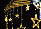 Waterfall Rechargeable Night Lamp Christmas Safety Led Curtain Star Lights