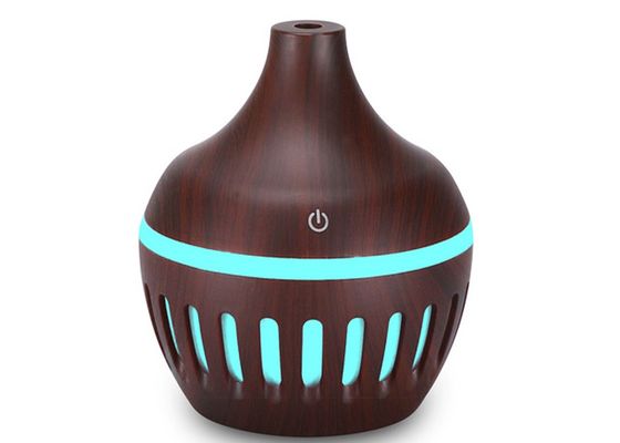 300ml Hollow USB Humidifier Touch Sensor Oil Aroma Diffuser LED Color Light