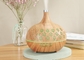 400ml Flower Pattern Aromatherapy Essential Oil Difuser Wood Grain Small Night Light Humidifier