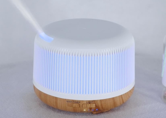 Hollow Wood Aroma Diffuser 300ml Wood Grain Cool Mist Essential Oil Diffuser