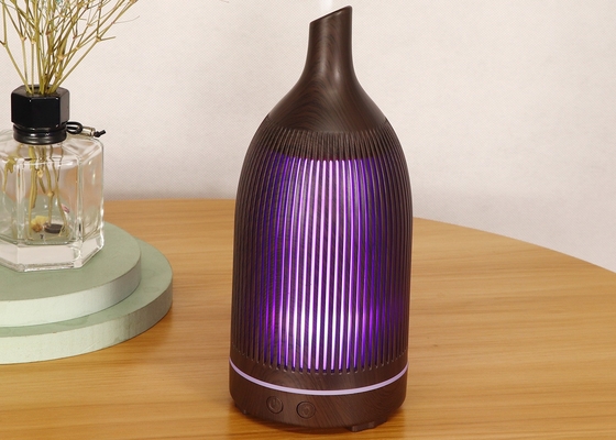 200ml Color Home Aroma Diffuser Wood Grain Cool Mist Humidifier For Essential Oils