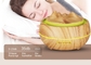 400ML Mountain View Wood Grain Hollow Aroma Humidifier For Bedroom