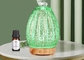 Flower Bud Shaped 3D Glass Diffuser Aroma Humidifier Egg Shaped Essential Oil Diffuser