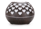 400ml Heart Wood Grain Humidifier Hollow Color Aromatherapy Humidifier