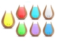 200ml Mini Multicolor Home Aroma Diffuser Movable Modern Craft Products