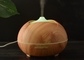 400ml Triangle Wood Grain Ultrasonic Humidifier Aroma Diffuser Led Light
