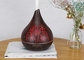 400ML Home Portable Woodgrain Ultrasonic Humidifier Essential Oil Aroma Diffuser With Colorful Lights