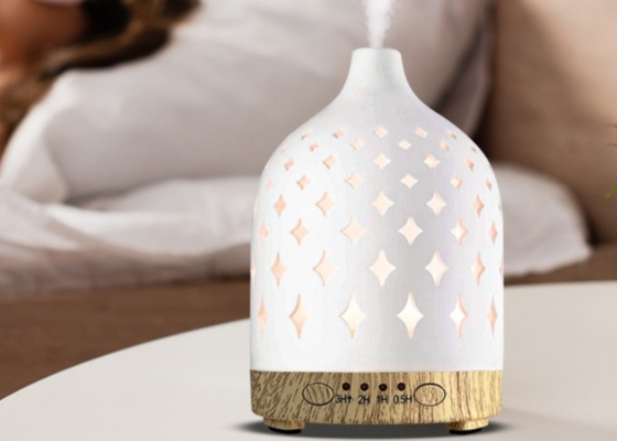 200ml Home Appliance New Design Ceramic home Air Purifier humidifier fragrance Diffuser Mini Essential Oil Diffuser