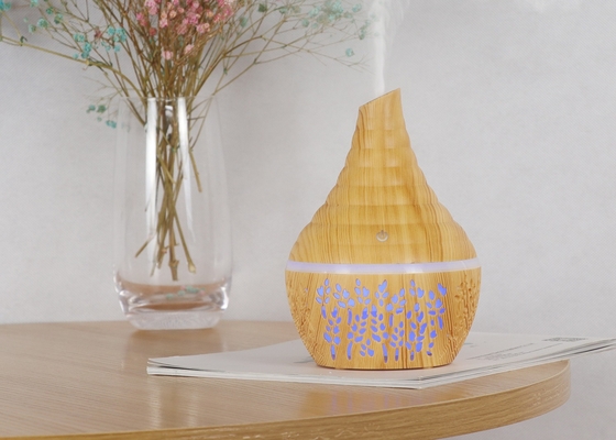 Colorful Night Light Portable Vase Shape Ultrasonic Air Humidifier